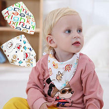 Carica l'immagine nel visualizzatore di Gallery, Goushy 10 Pezzi Bavaglini Neonato Bandana di 100% Cotone... - Ilgrandebazar