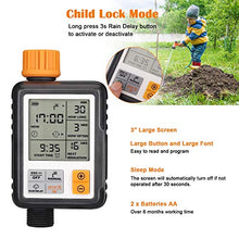 Carica l'immagine nel visualizzatore di Gallery, johgee Computer per irrigazione da Giardino, Timer Automatico, Arancione Nero