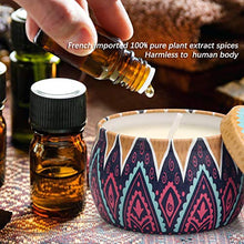 Carica l'immagine nel visualizzatore di Gallery, TOFU Candele Profumate, Set Regalo Donna,100% Natural Soy Profumate