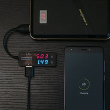 Carica l'immagine nel visualizzatore di Gallery, X-DRAGON Doppio USB Digital Tester Detector Multimetro Monitor di Corrente e...