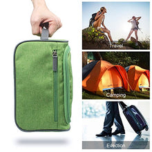 Carica l'immagine nel visualizzatore di Gallery, Beauty Case da Viaggio, Jiemei Borsa per Toilette - Uomini e Donne, Con Verde - Ilgrandebazar