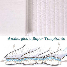 Carica l'immagine nel visualizzatore di Gallery, EVERGREENWEB Materasso Lettino o Culla 60x120 per Bambini 60 x 120 cm, Bianco