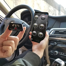 Carica l'immagine nel visualizzatore di Gallery, vgate Nero Bluetooth3.0 iCar 2 Bluetooth, Schwarz/Schwarz