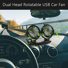 Carica l'immagine nel visualizzatore di Gallery, STLOVe USB Mini Ventilatori 12 Volt Doppia Testa Ventola di Raffreddamento...