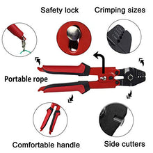 Carica l'immagine nel visualizzatore di Gallery, Set di rivetti, perline ovali e pinza High Carbon Steel Crimper Sleeve - Ilgrandebazar