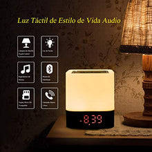 Carica l'immagine nel visualizzatore di Gallery, StillCool notte luce altoparlante bluetooth Touch Sensor Lampada da 1