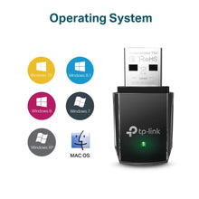 Carica l'immagine nel visualizzatore di Gallery, TP-Link Archer T3U Adattatore USB Scheda di Rete, Wireless Dual-Band Normale - Ilgrandebazar