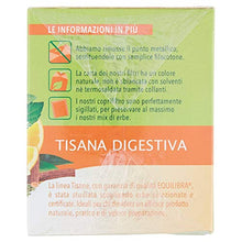 Carica l'immagine nel visualizzatore di Gallery, Equilibra Tisana Digestiva, 15 Bustine