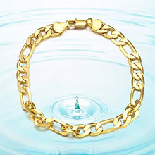 Carica l'immagine nel visualizzatore di Gallery, Fenical Bracciale uomo a catena hip hop in oro - Ilgrandebazar