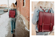 Carica l'immagine nel visualizzatore di Gallery, ECOSUSI Borsa Messenger Donna Laptop in PU Pelle Morbido Borsa...