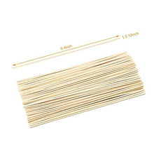 Carica l'immagine nel visualizzatore di Gallery, Esnow 120 pezzi bastoncini di diffusore olio legno Reed... - Ilgrandebazar