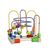 Carica l'immagine nel visualizzatore di Gallery, Fajiabao Giocattoli Rotolamento Bead Maze Roller Coaster Giochi di Legno... - Ilgrandebazar