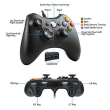 Carica l'immagine nel visualizzatore di Gallery, JAMSWALL Game Controller per Xbox 360,Wired Gamepad...