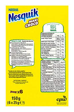 Carica l'immagine nel visualizzatore di Gallery, Nesquik Cereali Maxi Choco Barrette di al Cioccolato e Latte, 6...