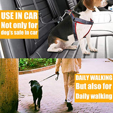 Carica l'immagine nel visualizzatore di Gallery, Musonic 2 confezioni di cinture sicurezza per cani e gatti, cintura di...