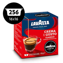 Carica l'immagine nel visualizzatore di Gallery, Lavazza A Modo Mio Capsule Caffè Crema e Gusto, Confezione da 256 - Ilgrandebazar