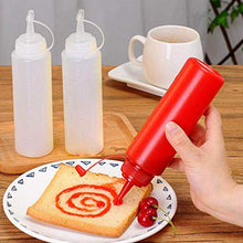 Carica l'immagine nel visualizzatore di Gallery, Bottiglia Squeeze di Plastica, 8pcs 8oz per con Tappi,...