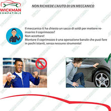 Carica l'immagine nel visualizzatore di Gallery, Set di 4 Tappi Coprimozzo compatibili per Audi – Grigio, 60 mm 60 mm, Grigio - Ilgrandebazar