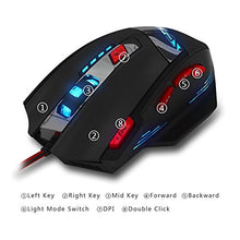 Carica l'immagine nel visualizzatore di Gallery, ZELOTES T90 Mouse da Gioco, ad Alta Precisione 9200 DPI Gaming con...