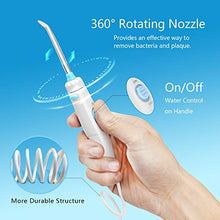 Carica l'immagine nel visualizzatore di Gallery, Idropulsore Dentale con 8 Beccucci Multifunzione, Aquapik Irrigatore Bianco