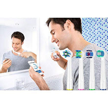Carica l'immagine nel visualizzatore di Gallery, Qlebao testine oral b compatibile con Braun b ricambi spazzolini...