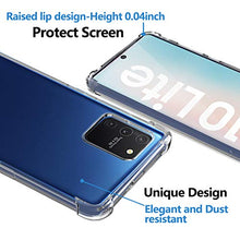 Carica l'immagine nel visualizzatore di Gallery, Ferilinso Cover per Samsung Galaxy S10 Lite Cover, [Rinforzare la Trasparente