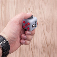 Carica l'immagine nel visualizzatore di Gallery, FIDGETARIAN Fidget Cube Blu Mimetico Grigio - Ilgrandebazar