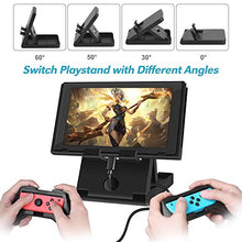 Carica l'immagine nel visualizzatore di Gallery, HEYSTOP Kit Accessori 12 in 1 per Nintendo Switch, Include Custodia 12 1