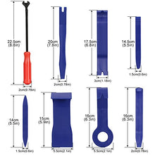 Carica l'immagine nel visualizzatore di Gallery, AGPTEK 8pcs Strumento di Rimozione Auto Kit Utensile Smontaggio per Blu - Ilgrandebazar