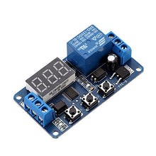 Carica l'immagine nel visualizzatore di Gallery, KKmoon 12V Modulo Relè Delay Timer Digitale Control Switch Relay Module, - Ilgrandebazar