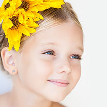 Carica l'immagine nel visualizzatore di Gallery, Orecchini per Bambini delfino - oro bianco 9k (375)