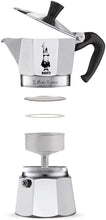 Carica l'immagine nel visualizzatore di Gallery, Bialetti Moka Express Caffettiera in Alluminio, Argento, 6 Tazze