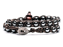 Carica l'immagine nel visualizzatore di Gallery, Tamashii Bracciale Tibetano Buddista Ematite BHS600-22 MainApps - Ilgrandebazar