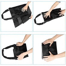 Carica l'immagine nel visualizzatore di Gallery, EXTSUD Extra Grande Borsa a Rete da Spiaggia con Cerniera 70x37x18cm Nero