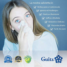 Carica l'immagine nel visualizzatore di Gallery, Guitz 100 Salviette Compresse Confezionate Singolarmente 2.0 Salviettine... - Ilgrandebazar