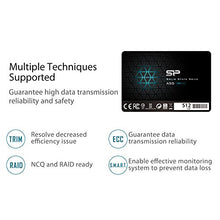 Carica l'immagine nel visualizzatore di Gallery, Silicon Power SSD 512GB 3D NAND A55 SLC Cache Performance Boost 2.5 Pollici...