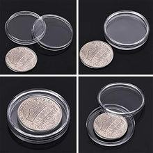Carica l'immagine nel visualizzatore di Gallery, Gobesty Moneta Capsule, 100 pezzi Capsule per monete Contenitore monete... - Ilgrandebazar