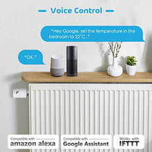 Carica l'immagine nel visualizzatore di Gallery, Singola Valvola Termostatica Intelligente Termostato Smart WiFi...