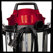 Carica l'immagine nel visualizzatore di Gallery, Einhell TC-VC 1812 S Aspiratutto Solidi/Liquidi, 1250 W, 80 Decibel, Rosso,... - Ilgrandebazar