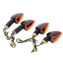 Carica l'immagine nel visualizzatore di Gallery, KKmoon 4pcs luce segnale di giro Indicator Fanali freccia anteriori 12 V per...