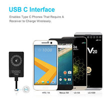 Carica l'immagine nel visualizzatore di Gallery, CHOETECH - Dispositivo di Ricarica Qi Wireless Tipo C, con Porta USB,...