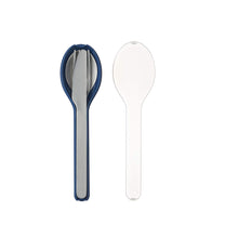 Carica l'immagine nel visualizzatore di Gallery, Mepal Ellipse, Nordic Denim - Set di 3 19.5  x  5.1  x  2.3 cm, - Ilgrandebazar