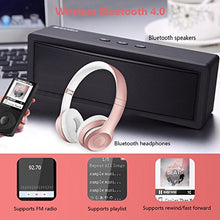 Carica l'immagine nel visualizzatore di Gallery, AGPTEK Bluetooth 4.0 Lettore Mp3 8GB C3B Player di Metallo con Nero MC3