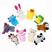 Carica l'immagine nel visualizzatore di Gallery, Binnan Burattini a Dito Marionette Dita in Velluto Finger Puppets con 10... - Ilgrandebazar