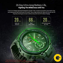 Carica l'immagine nel visualizzatore di Gallery, Amazfit T-Rex - Smartwatch sportivo – 20 giorni a batteria, 12 Nero
