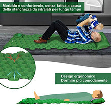 Carica l'immagine nel visualizzatore di Gallery, Zacro Materasso da Campeggio Gonfiabile,Impermeabile,75 * 23 * 2.2inch...