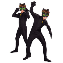 Carica l'immagine nel visualizzatore di Gallery, URAQT Costume Cat Noir, Ladybug Noir Classic per M, M 4-6 Anni - Ilgrandebazar