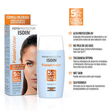 Carica l'immagine nel visualizzatore di Gallery, Fotoprotector ISDIN Fusion Water SPF 50 50ml | Fotoprotettore viso per uso... - Ilgrandebazar