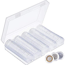 Carica l'immagine nel visualizzatore di Gallery, Gobesty Moneta Capsule, 100 pezzi Capsule per monete Contenitore monete... - Ilgrandebazar
