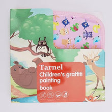 Carica l'immagine nel visualizzatore di Gallery, Tarnel Portatile da Disegno per Bambini, Doodle Giocattoli, Riutilizzabile Libro di Pittura, 12 Penne Colorate Cancellabili,14 Pagine, ABS
